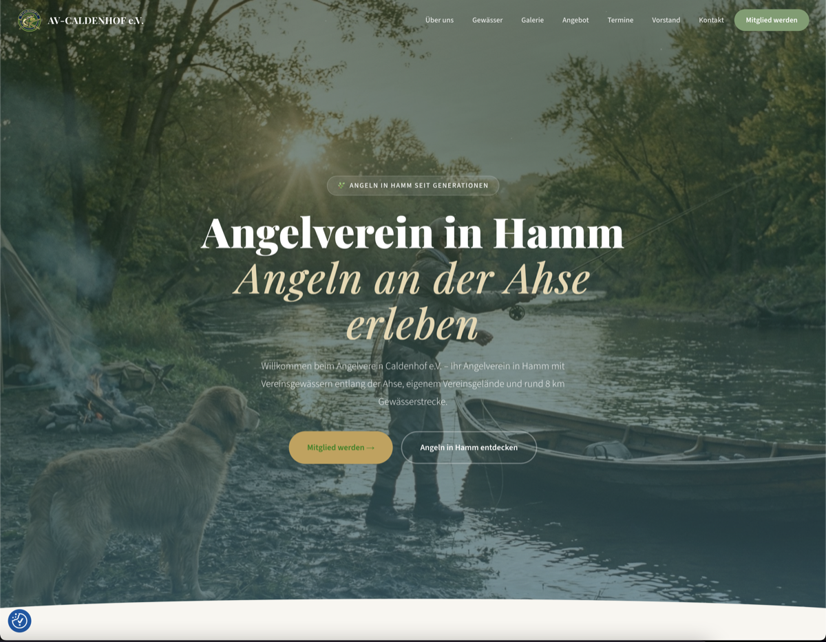 AV Caldenhof Website